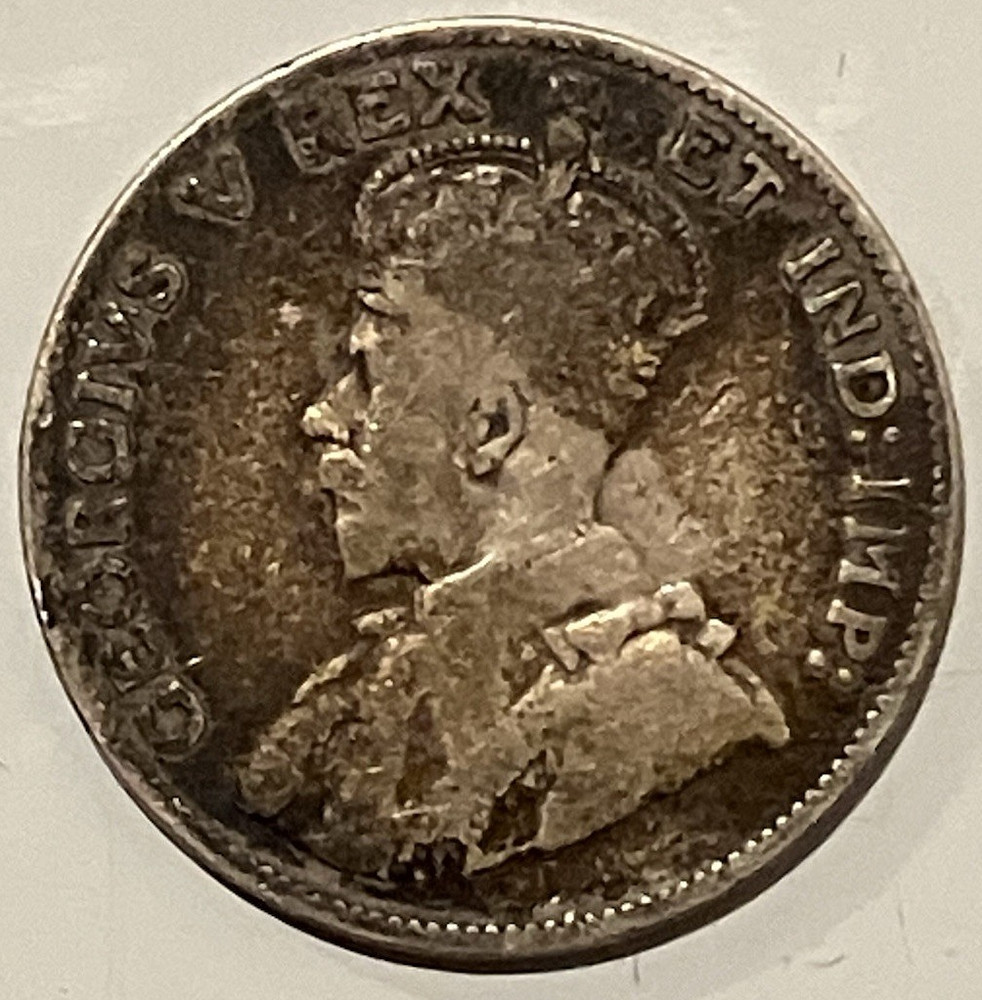 No Date George V Canada Silver Quarter.