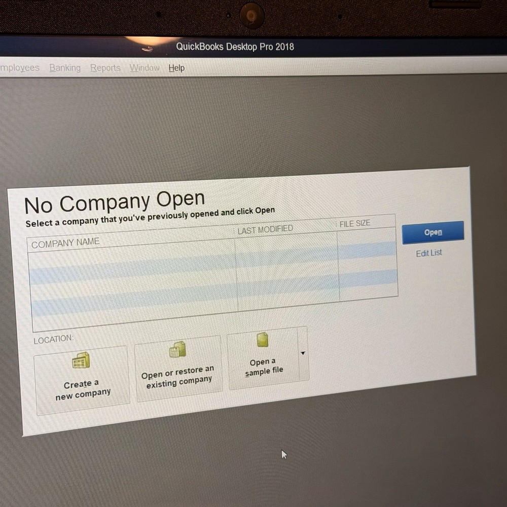 Quickbooks Desktop Pro 2018 Windows Accounting Retail -NO SUBSCRIPT10N- TESTED