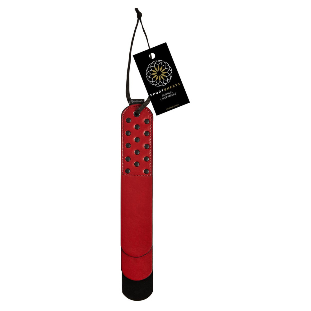 Bondage Saffron Layer Paddle BDSM Spanking Whip Spanker Paddle Foreplay Sub/Dom