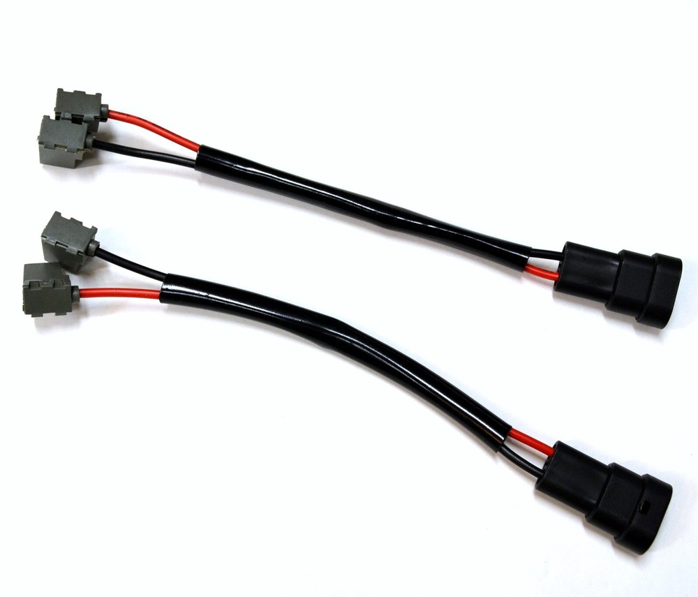 Conversion Wire 9006 HB4 to H1 Two Harness Head Light Low Beam Adapter Connector
