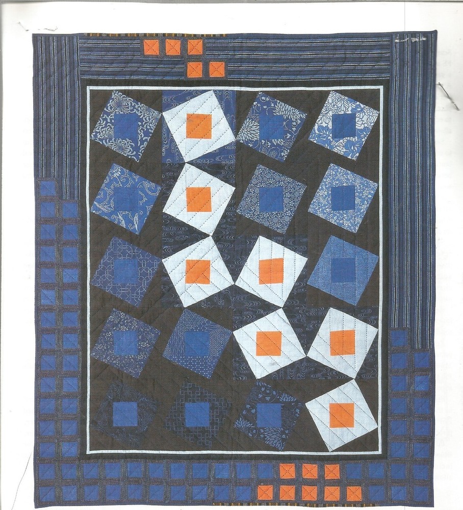 A0318   TUMBLING DOWN QUILT PATTERN/INSTRUCTIONS