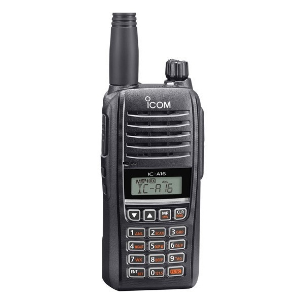 New ICOM A16 Comm-Only Transceiver