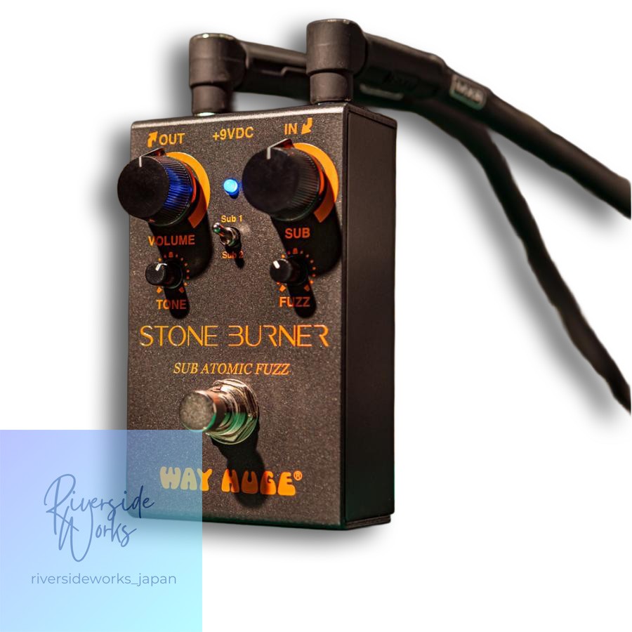 Way Huge WM81 Stone Burner Sub Atomic Fuzz Effect Pedal