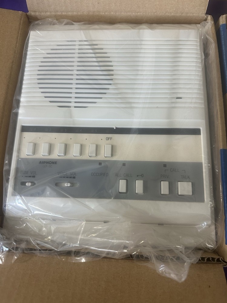 Aiphone LEF-5C Open Voice Selective Call Master Station Intercom