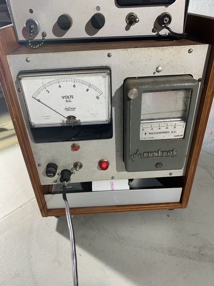 Super Cool Custom Made Vintage Strip Chart Recorder