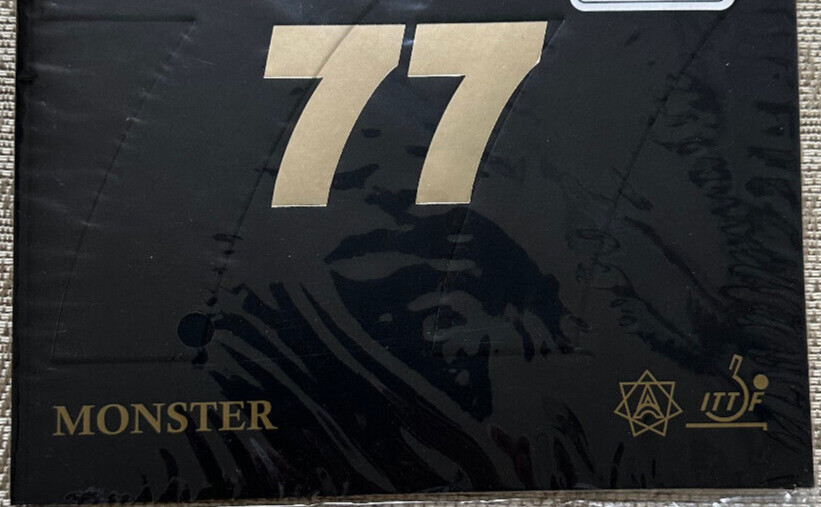 NEW, Saviga 77 Monster Long Pips Table Tennis Rubber Sheets without Sponge Black