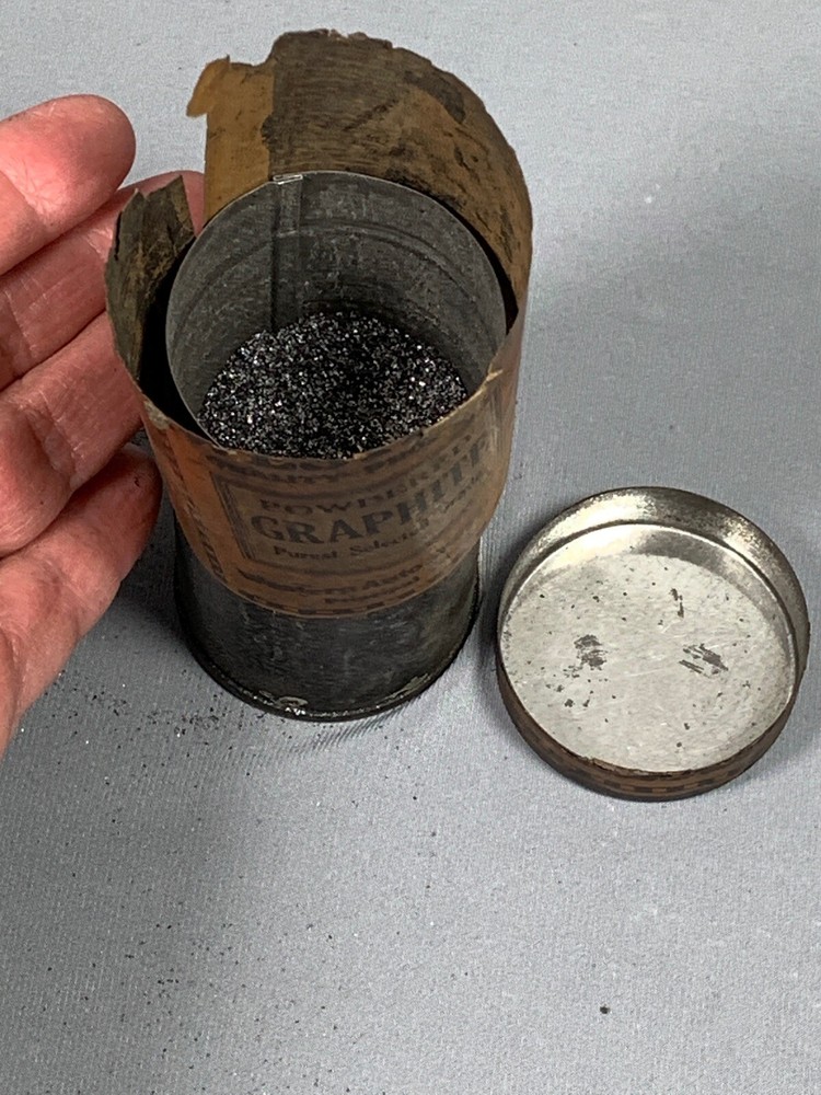 Vtg Powdered Graphite Tin Western Auto Supply