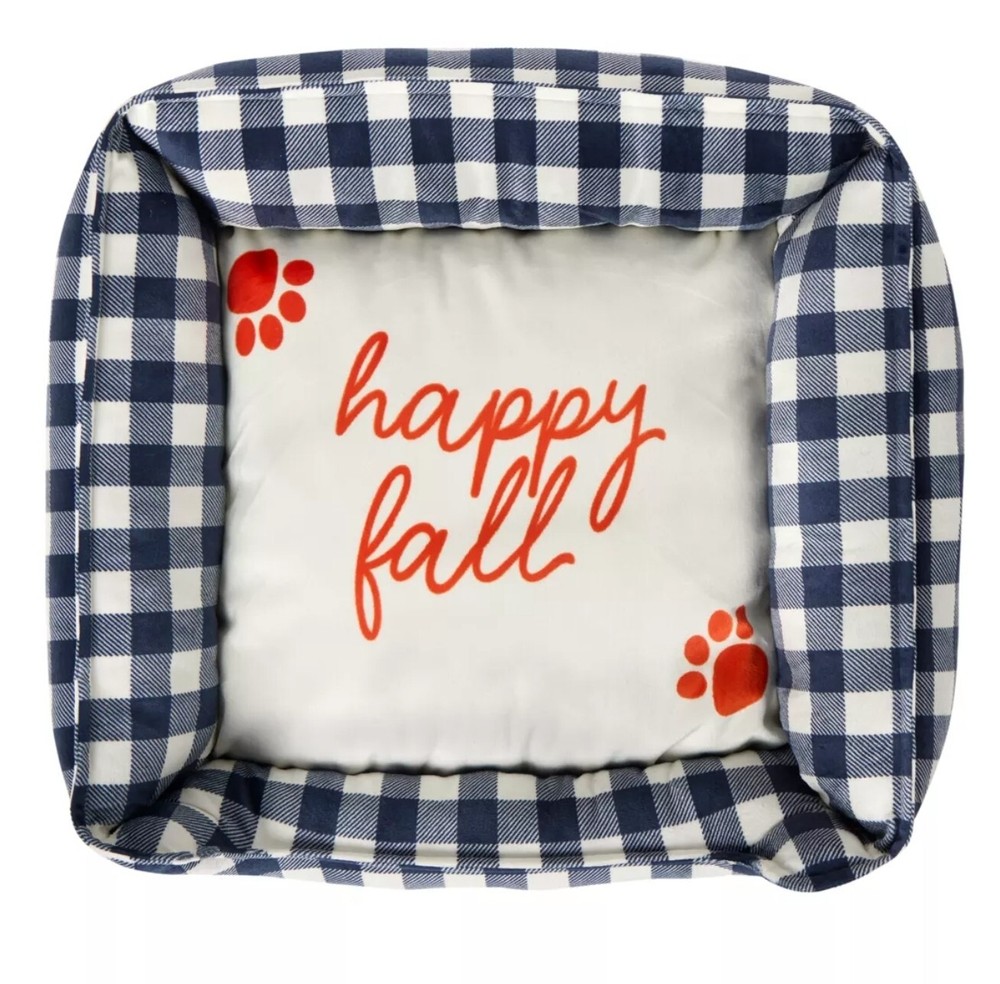 Happy Fall Cuddler Dog Bed (new)