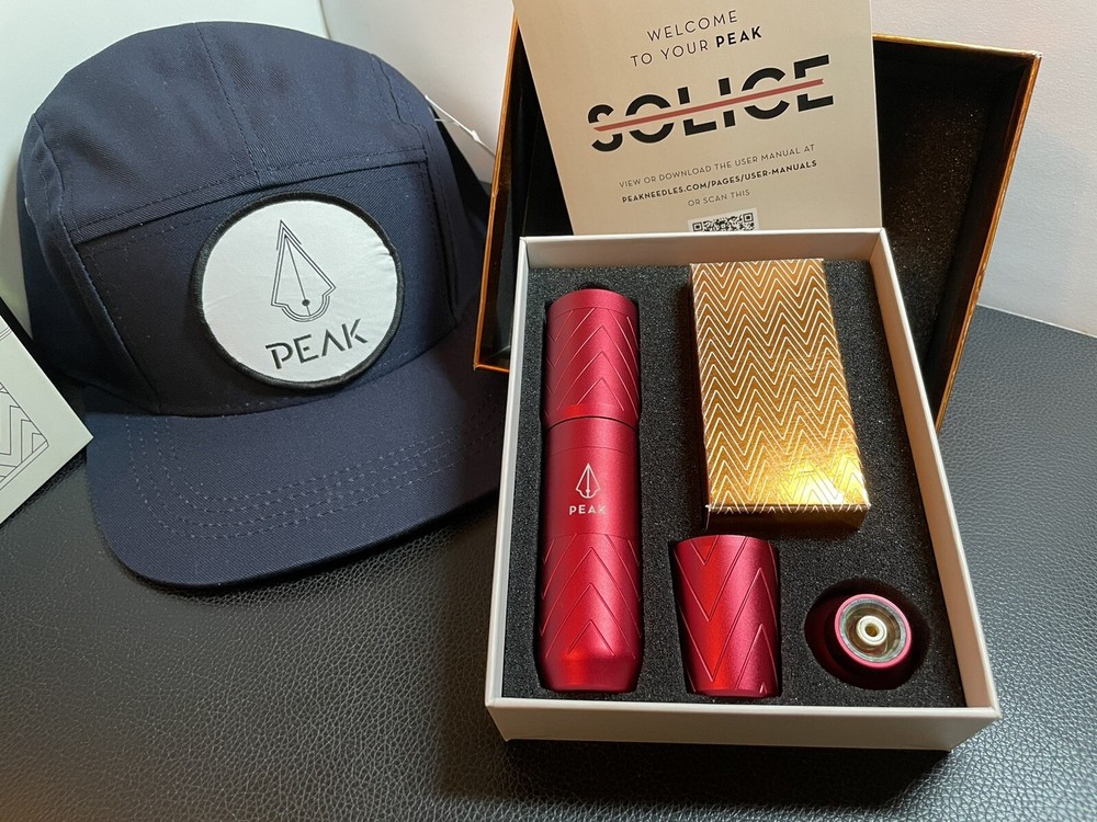 PEAK Solice Wireless Tattoo Pen Machine Bundle