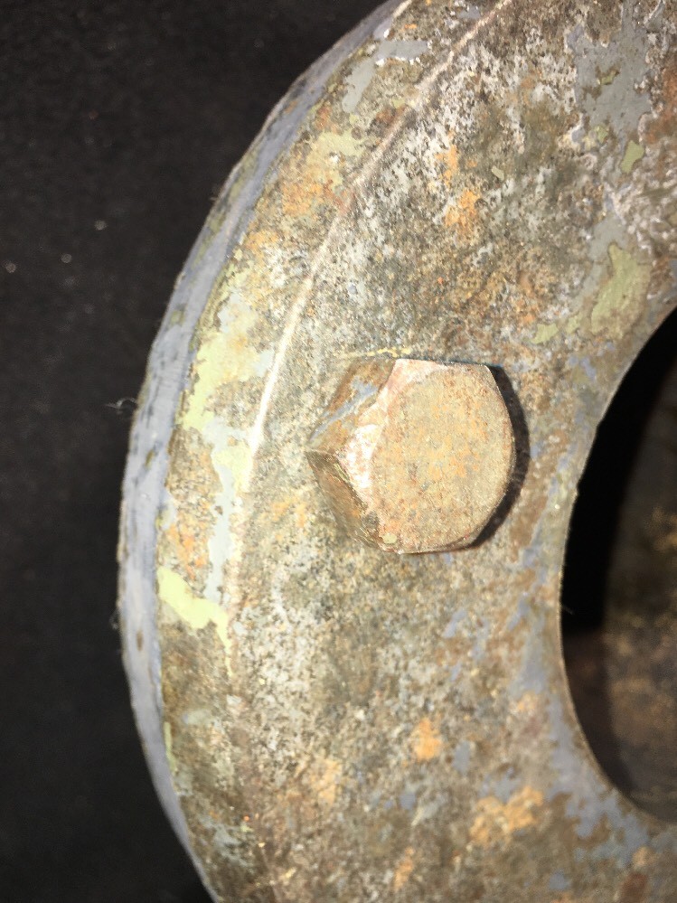 VTG Cincinnati Royal Drill Press Column Base Bracket Off A 3.5 Column