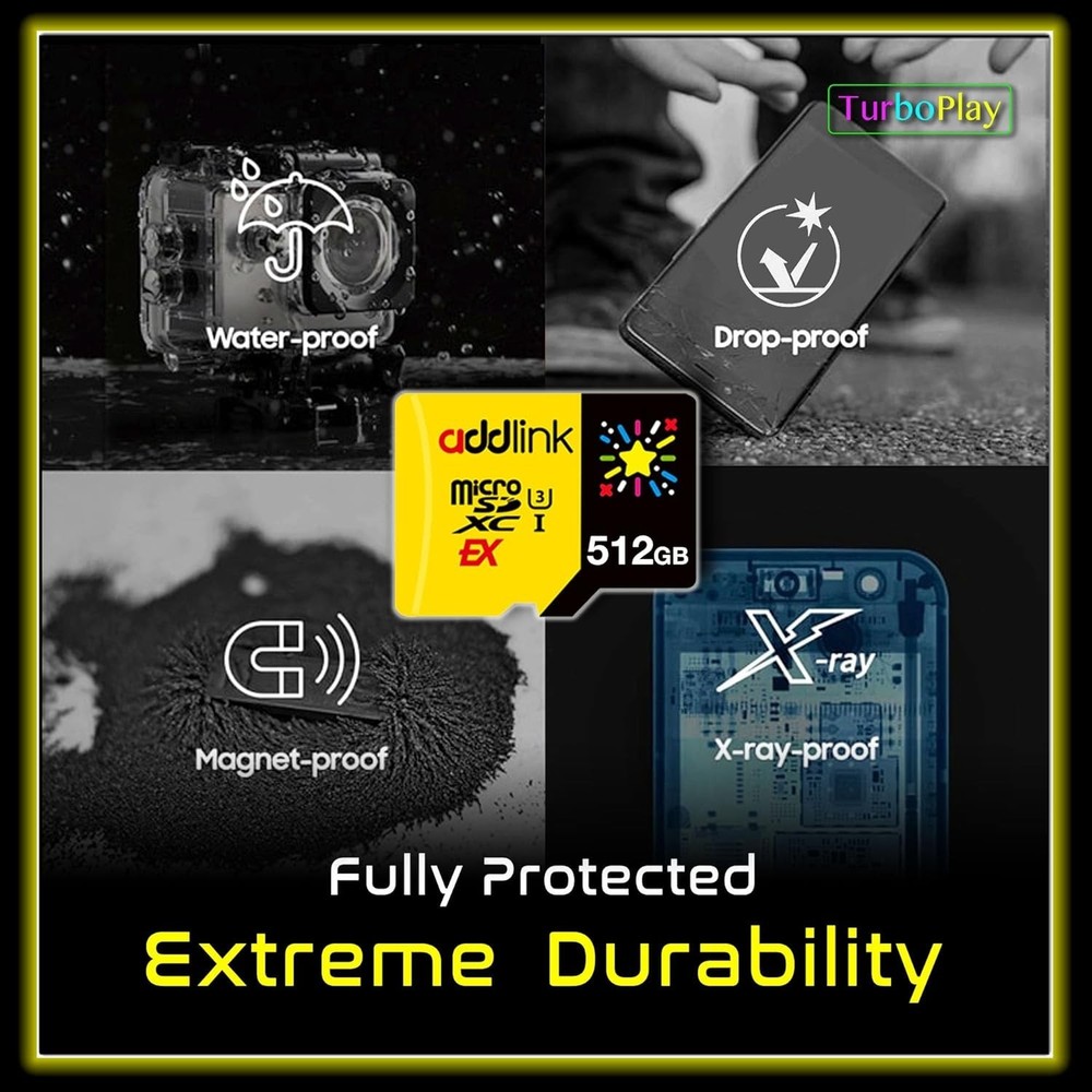 512GB Gaming microSD Express Card for Nintendo-Switch 2