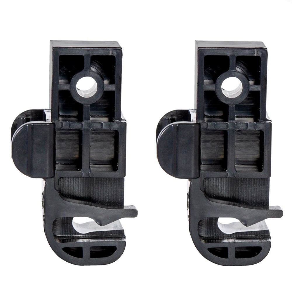 2 PACK For Pontoon Bimini Top Latch Black Plastic Connector Bracket #002957