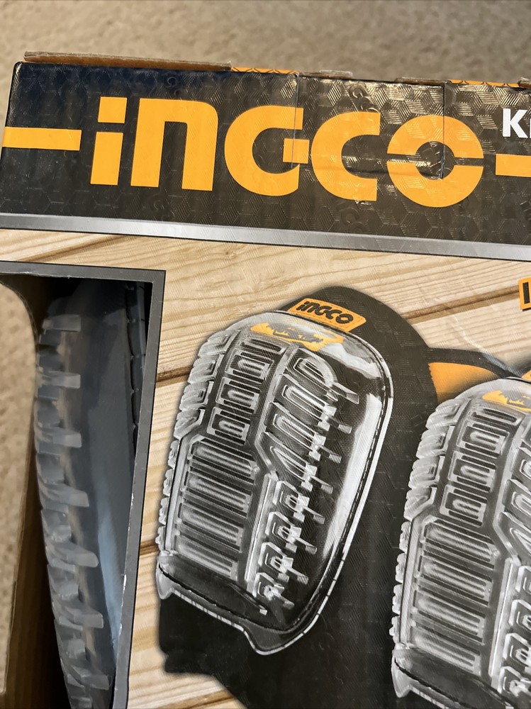 INGCO Professional Knee Pads with High-density Foam Padding & Adjustable Straps