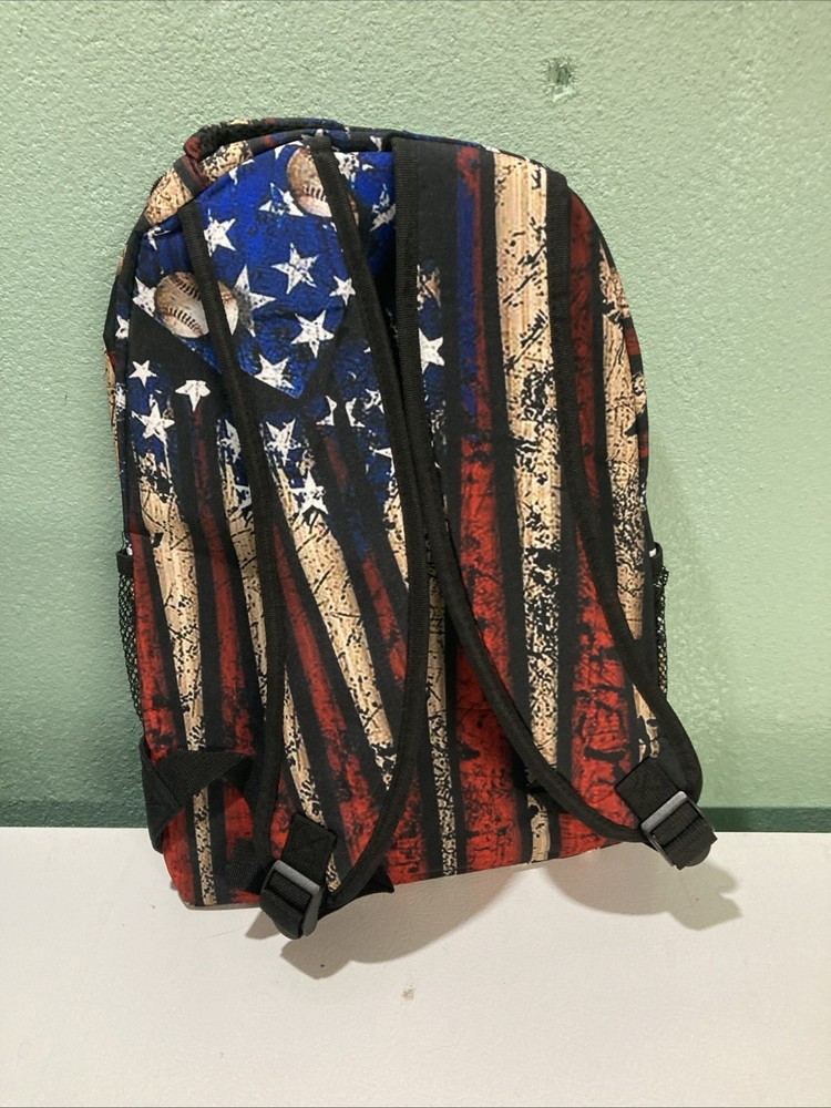 Backpack Flag/Baseball
