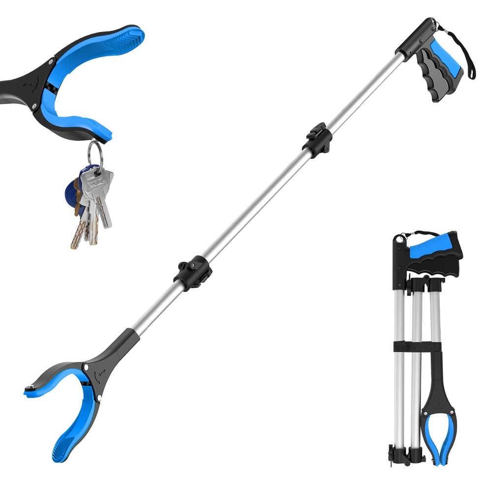 43 Inch Foldable Grabber Tool Handheld Trash Picker Claw Grabber Tool