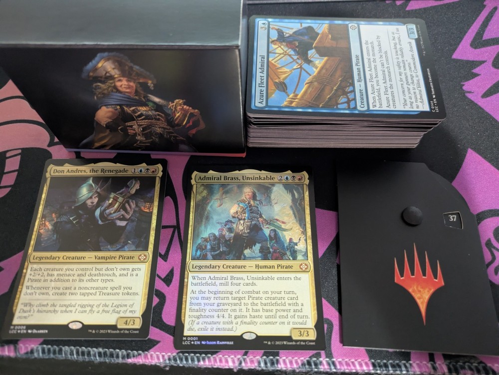 Ahoy Mateys Budget Modified Precon MTG EDH Commander Deck Read Desc