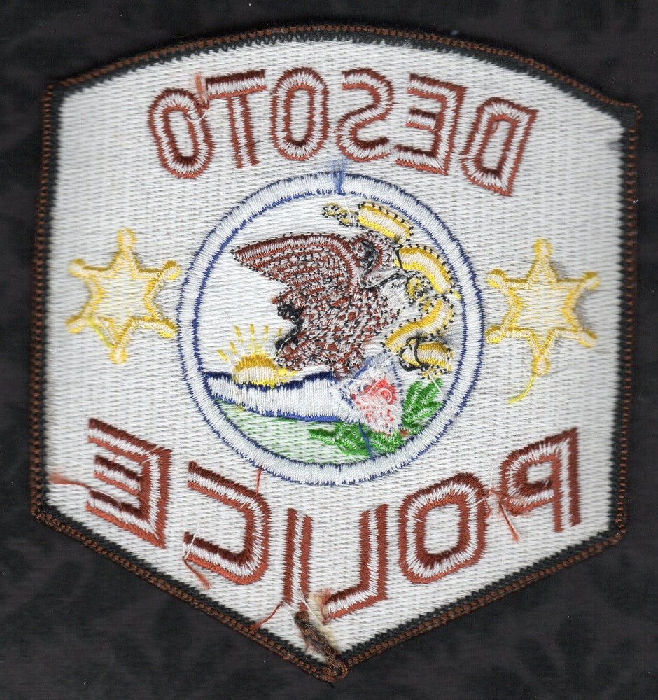Desoto Illinois Police Shoulder Patch