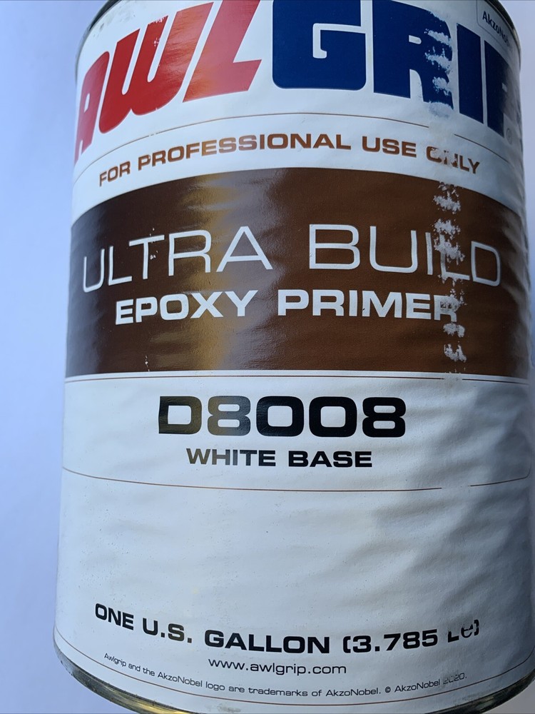 AWL GRIP Ultra Build Epoxy Primer D8008 White Base