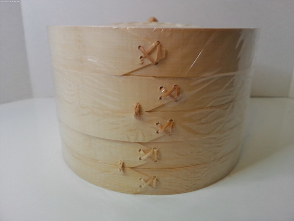 3 Piece Bamboo Steamer