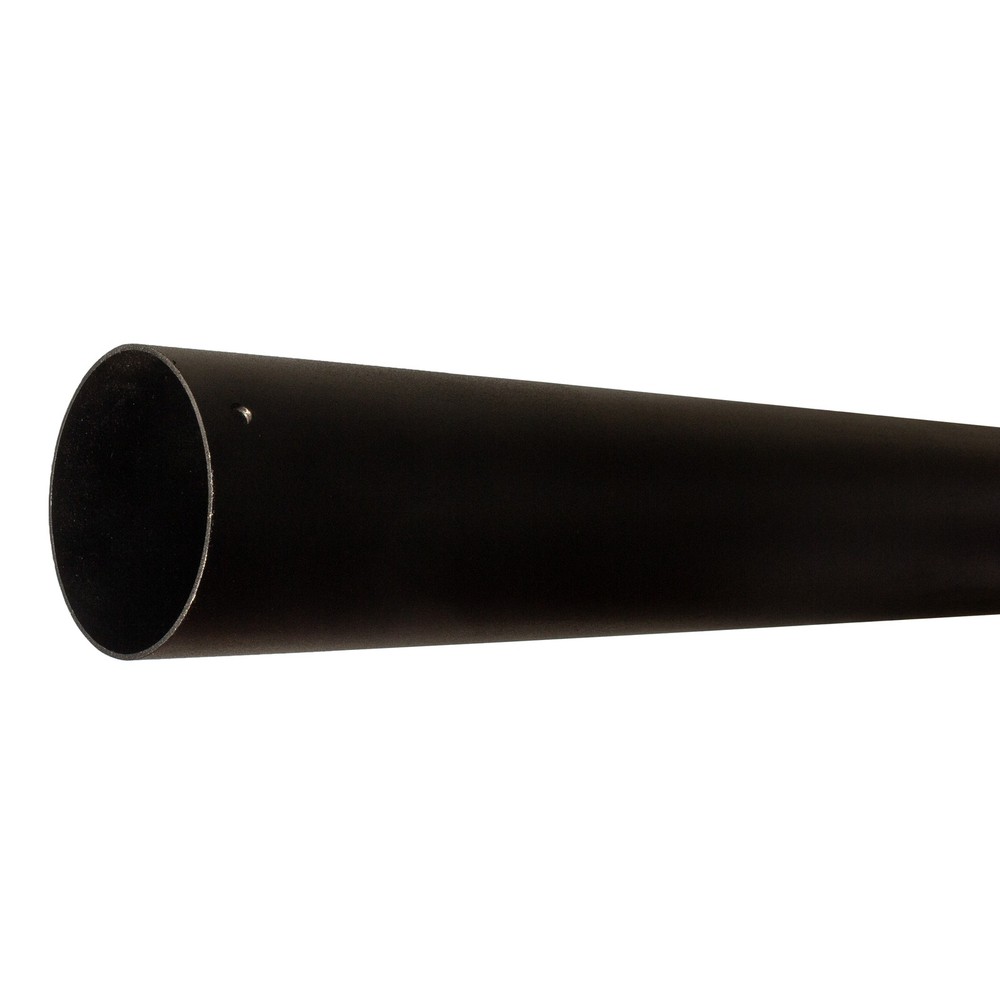 Exhaust Stack Pipe Replacement for UNIVERSAL - 4" x 96", Straight Black
