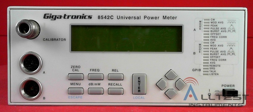 Gigatronics 8542C Dual Channel Universal Power Meter