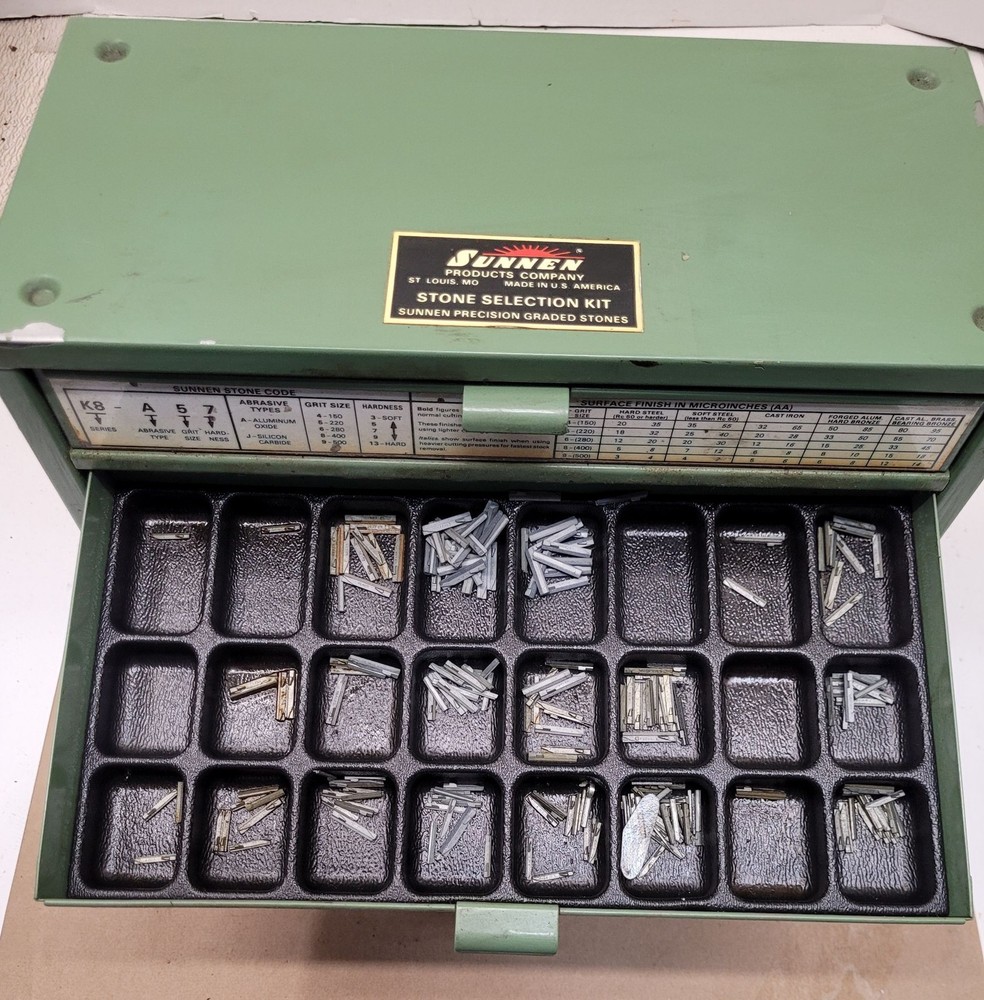 Sunnen Stone Collection Kit – 5 Drawer