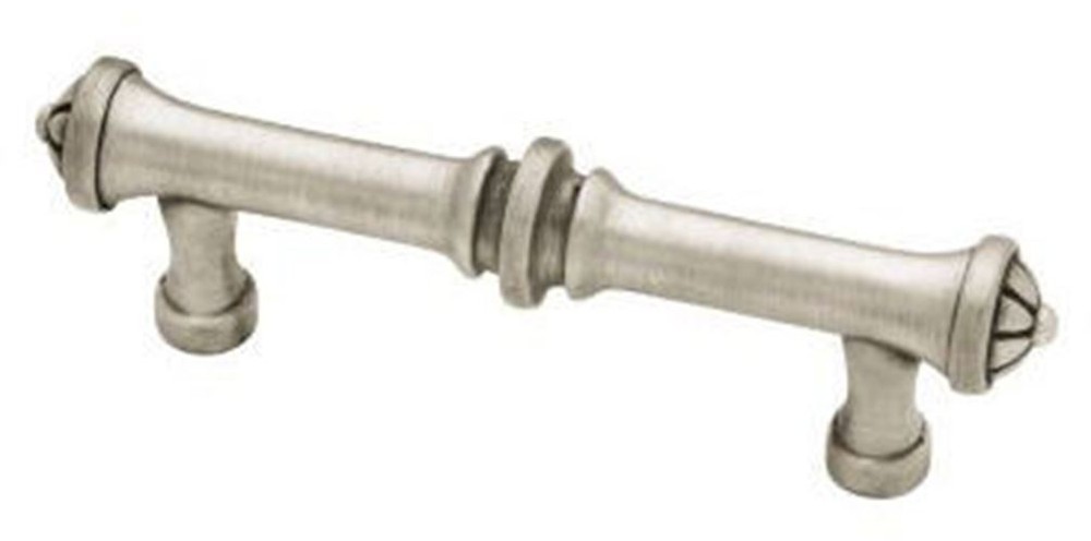 3" French Romantics Tassel Pull Brushed Satin Pewter