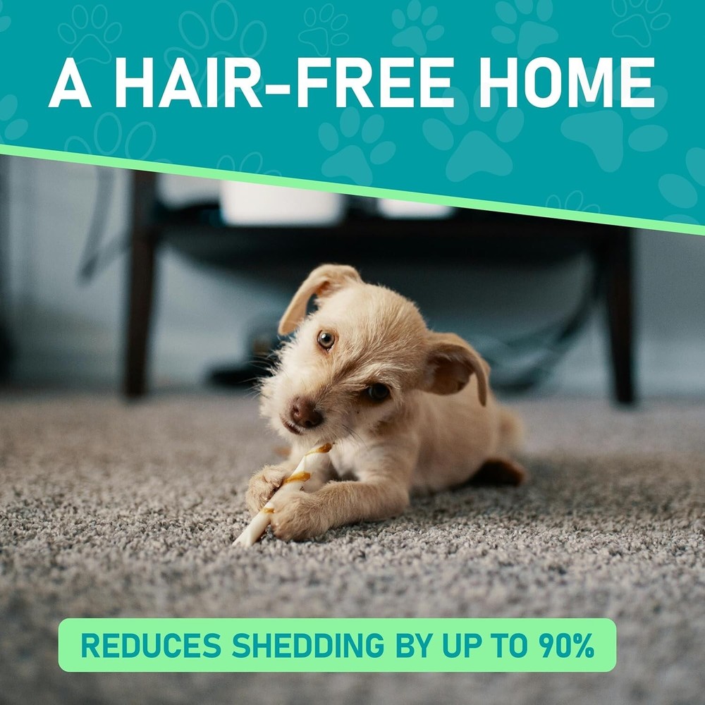 Double-Sided Grooming Rake/Deshading Undercoat Brush for Pets, Maxpower🐕