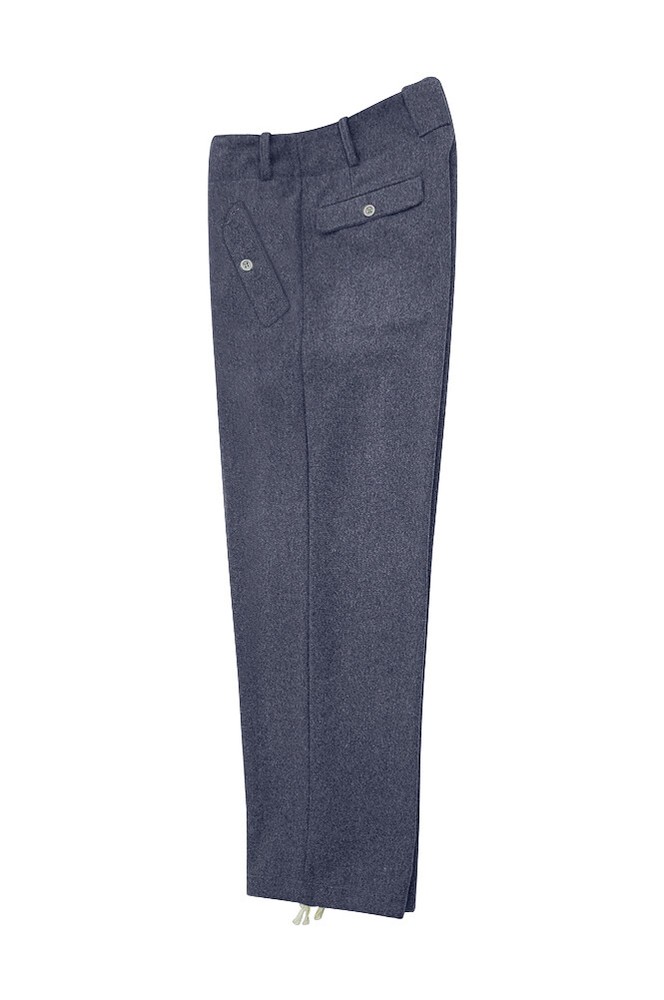 WW2 German Luftwaffe M44 blue grey wool trousers