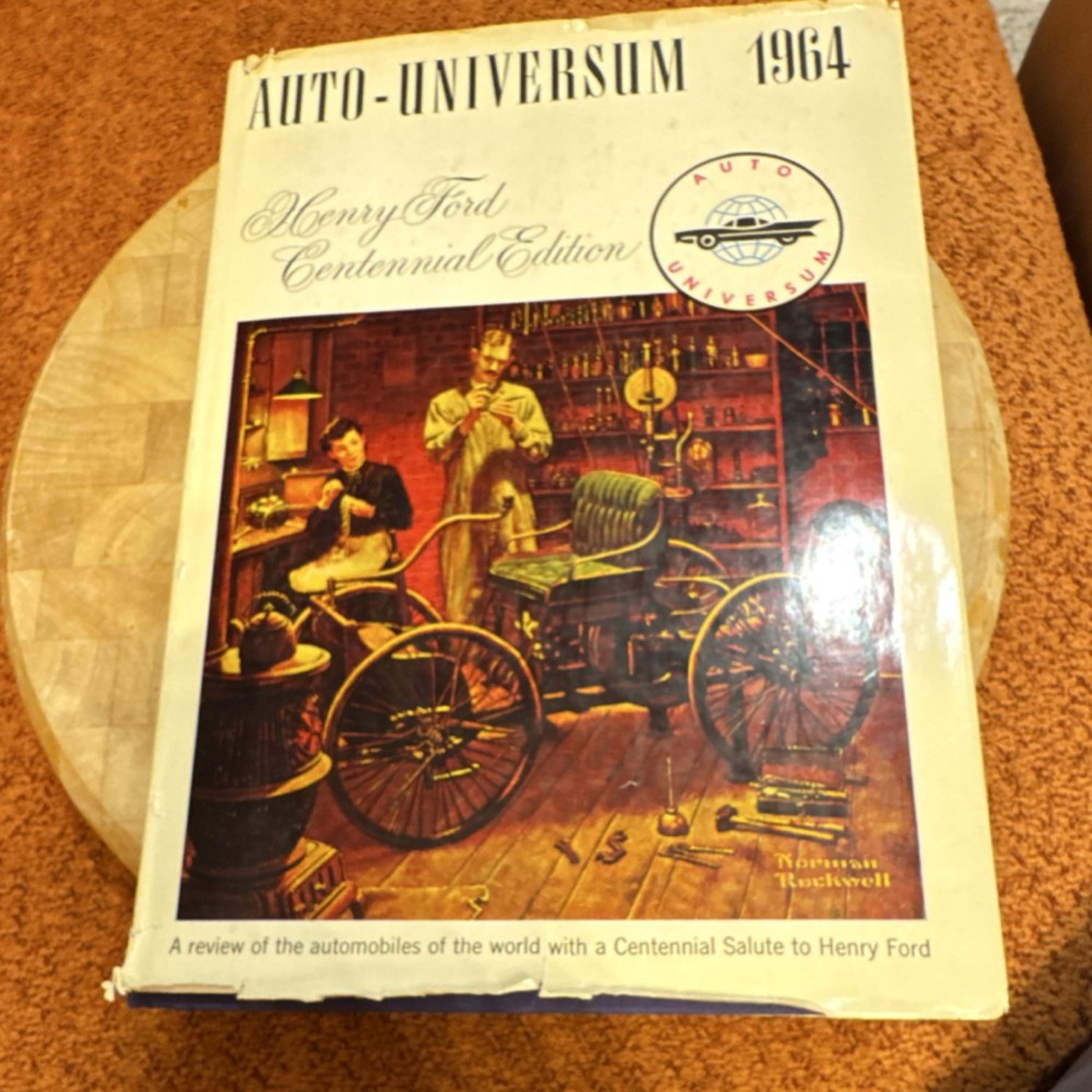 Auto-Universum Henry Ford Centennial Edition 1964 Hardcover Reference Book