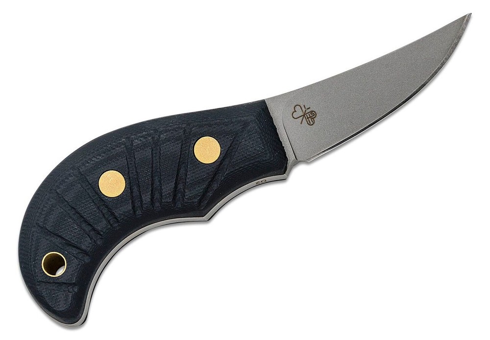 Boker 02BO082 Shrimp Fixed Blade Knife 2.4" Plain Edge