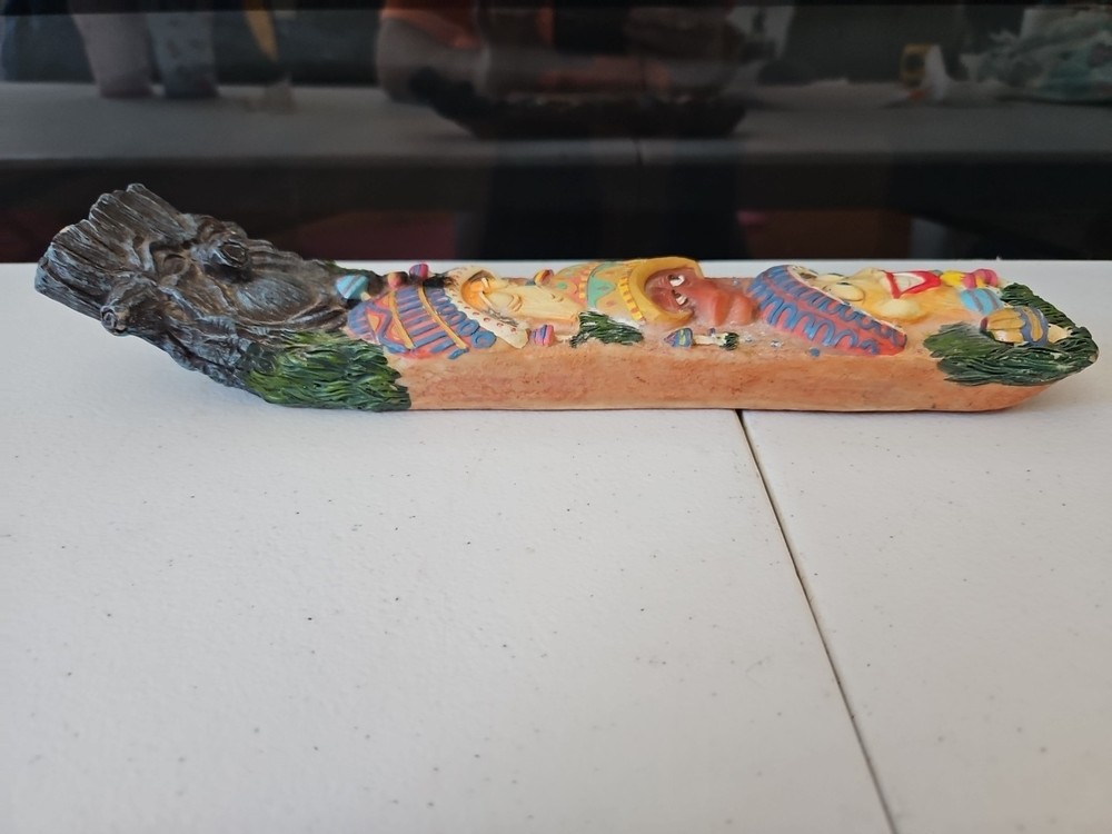 J.D. Dollen Mushroom Incense Burner 2005 Small Burn Mark