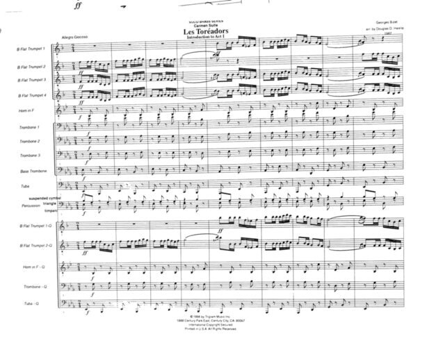 Brass Quintet, Opera is Long Music Bundle #6