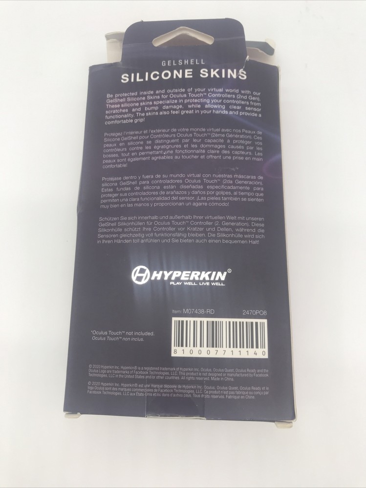 Hyperkin GelShell Silicone Skins for Oculus Touch Controllers -.23
