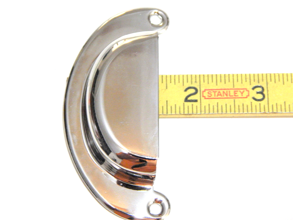 Drawer Pulls Brass Nickel Plated Bin Cabinet