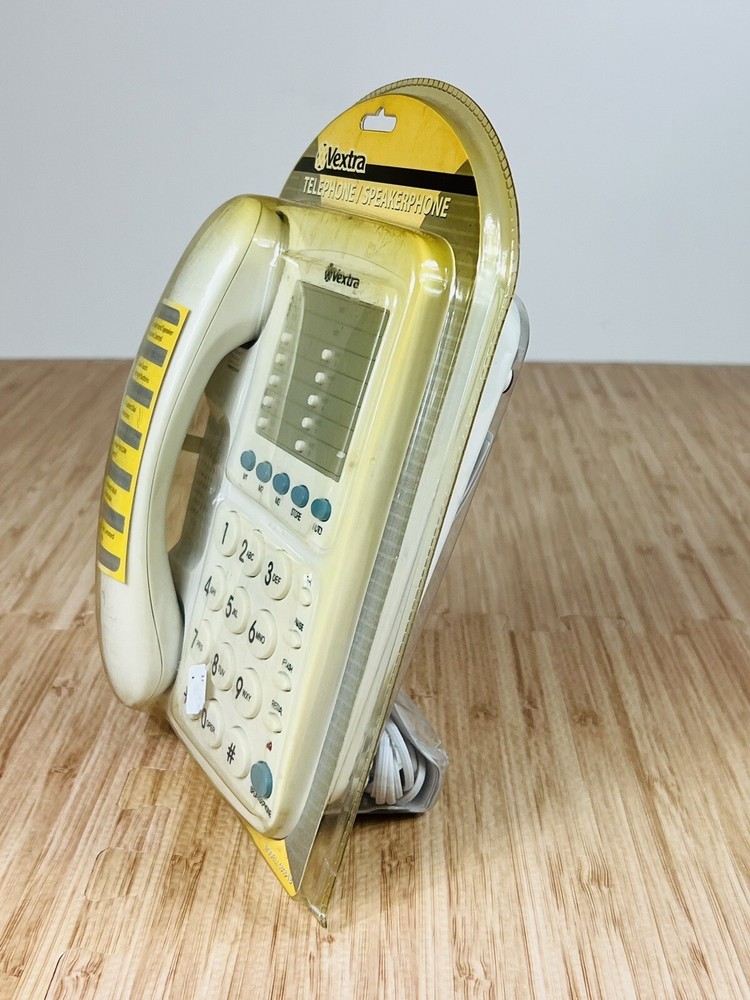 Vextra Desktop Speaker Phone Large Keypad Caller ID Memory