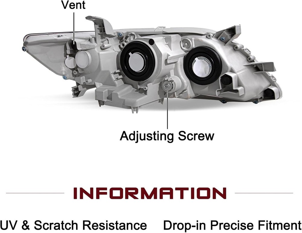 Headlight Assembly Replacement for 2007-2009 Toyota Camry US Version Model Dri..