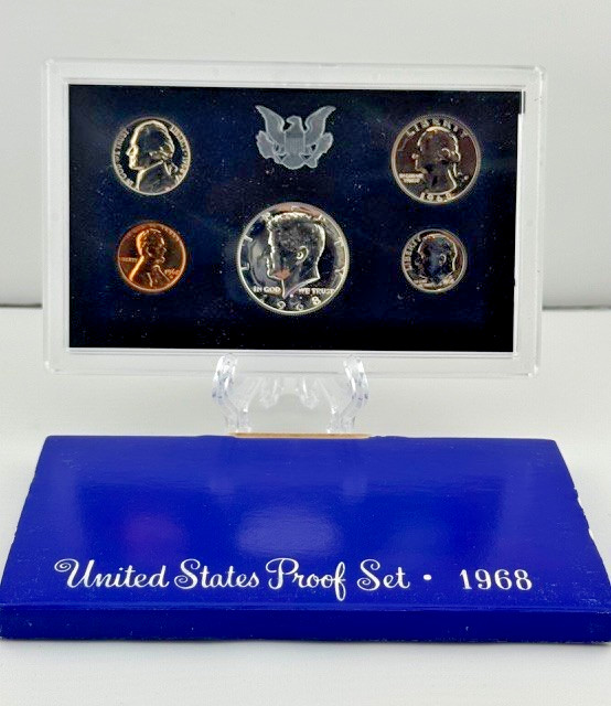 1968‑S Proof Set • OGP • Silver Kennedy