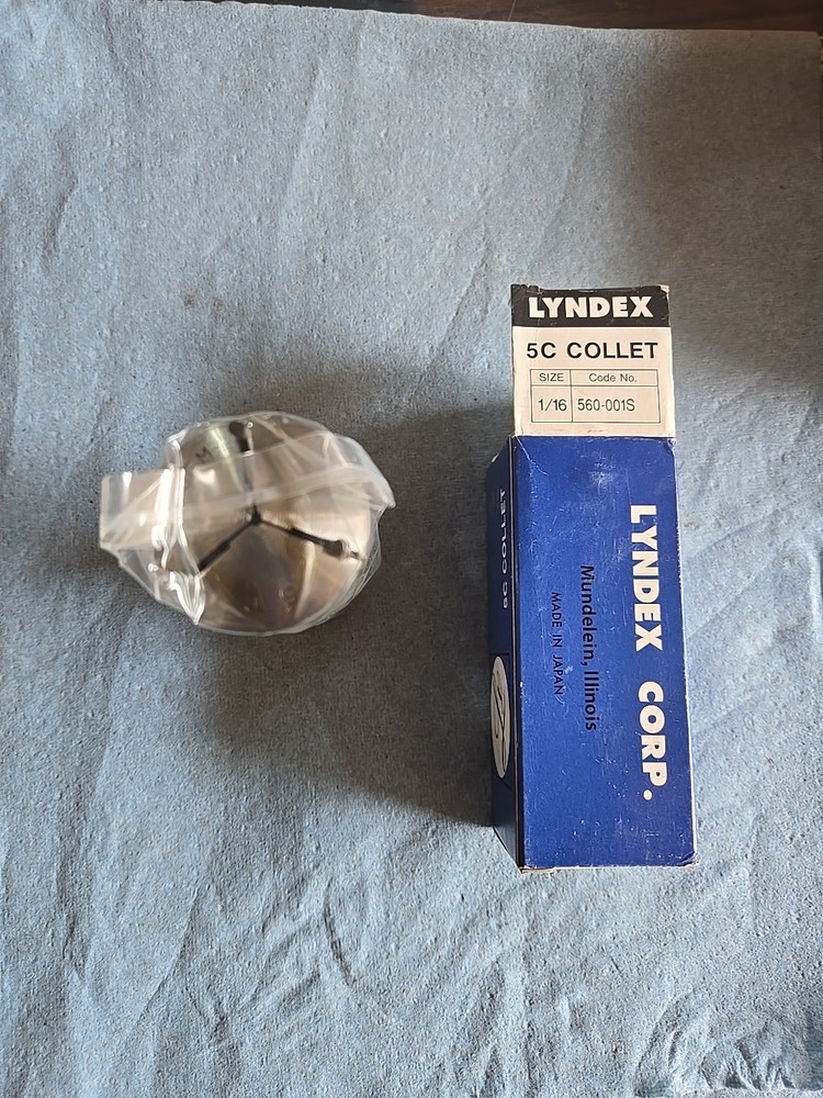 Lyndex 5c Collet Size 1/16 Capacity