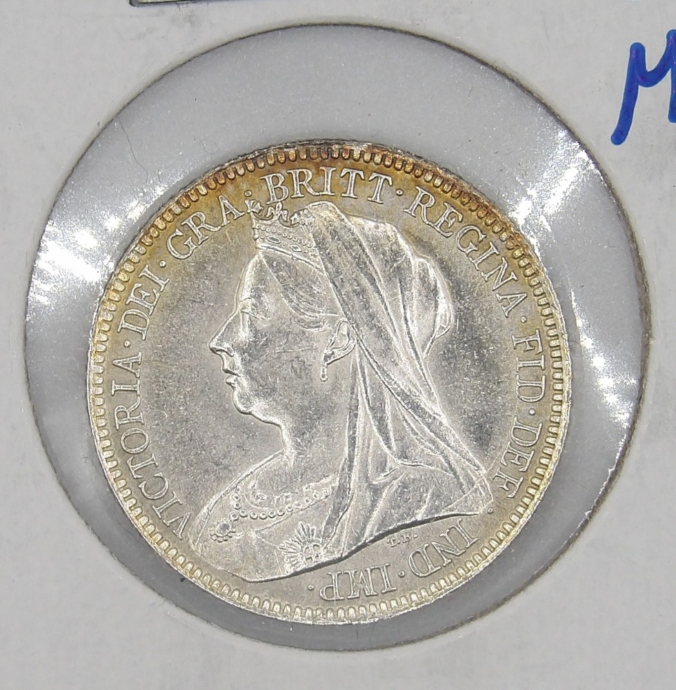 Great Britain 1900 6 Pence