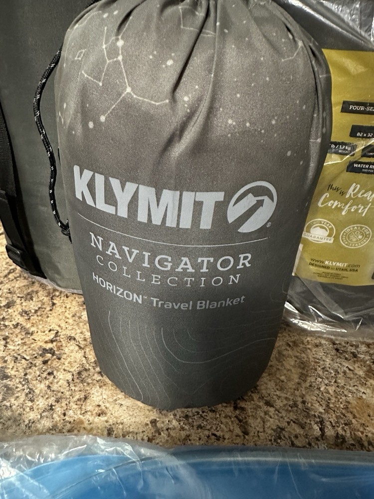 Klymit Sleeping Bag Bundle 2 Bags + Blanket Pads Pillows Hydration Gear NEW