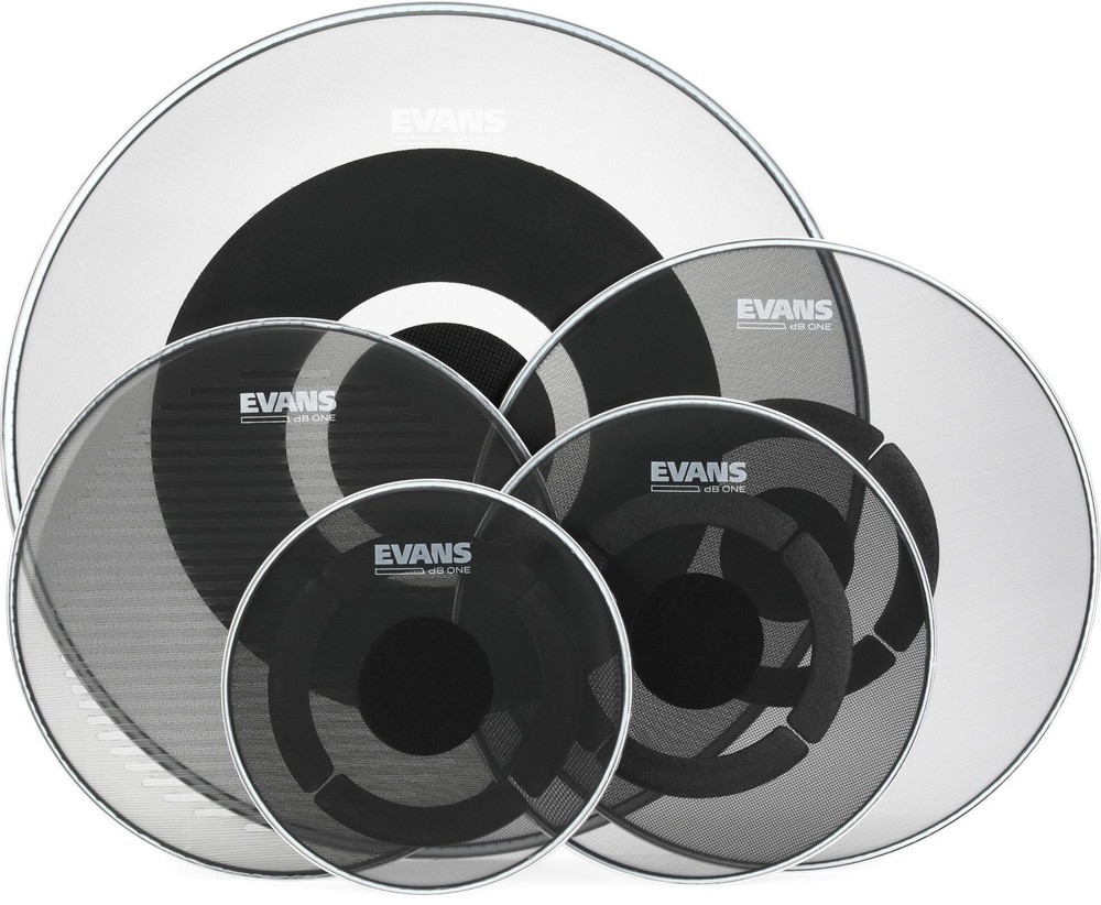 Evans dB One Low Volume Rock System 5-piece Drumhead Pack