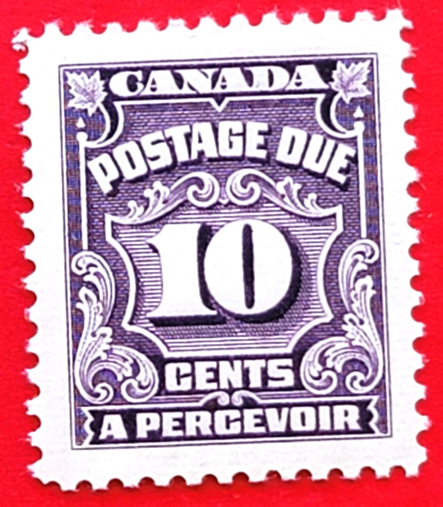 Canada Stamp J20 Fourth Postage Due Issue MNH