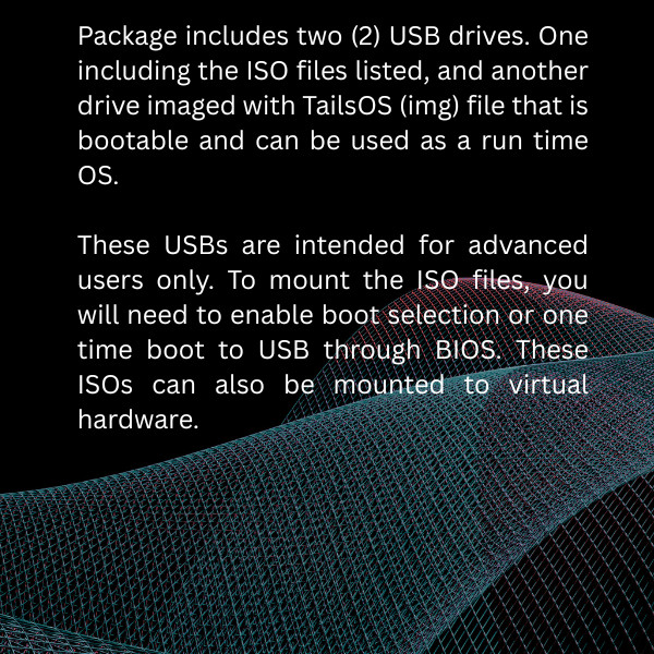 🔥💻 USB Bundle with Ventoy – Qubes OS, Kali Linux & Tails (ISO + Live Boot USB)
