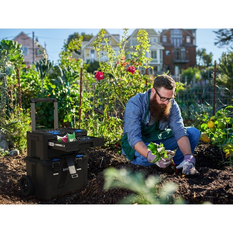 Hart Stack System Two Drawer Unit, Small Tool and Parts Storage