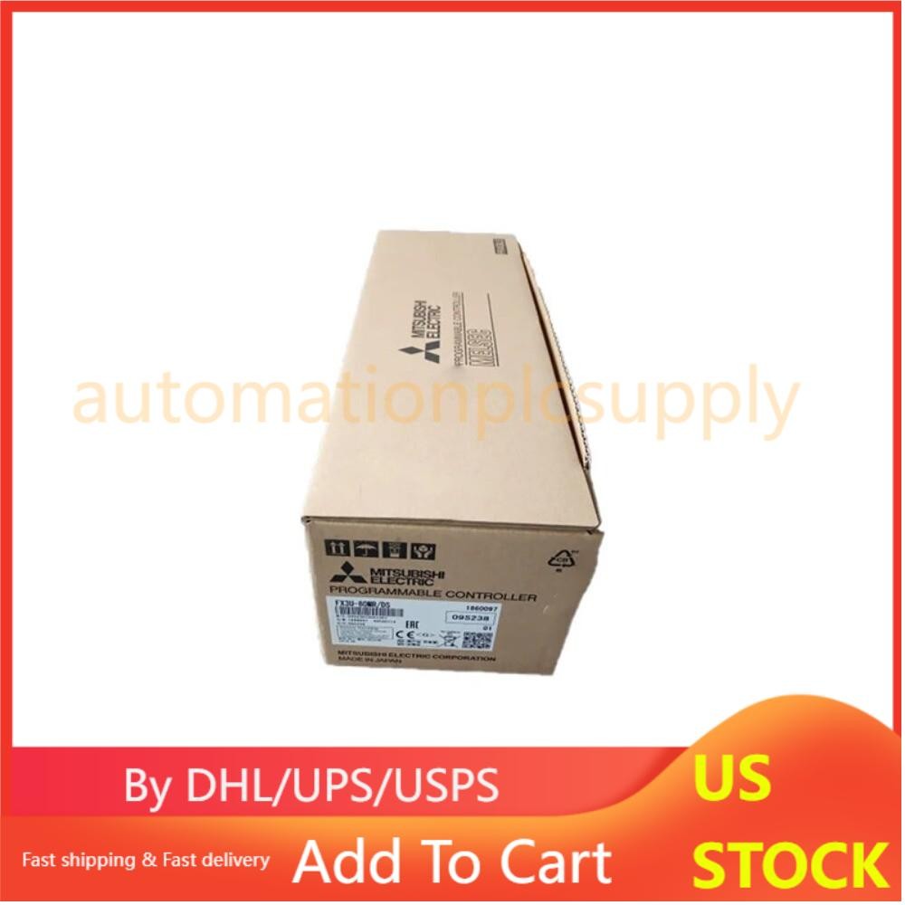 1PC New Mitsubishi FX3U-80MR-DS Programmable Controller FX3U-80MR/DS Fast Ship