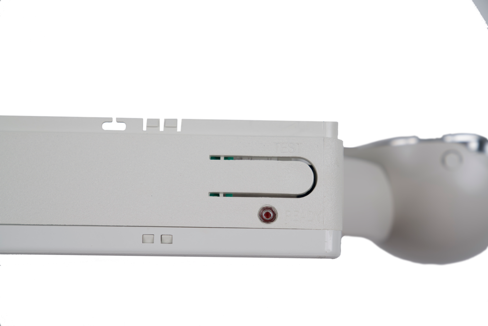 2 Pack LED Exit Sign Emergency Light–Hi Output Compact Combo UL listed (Green)