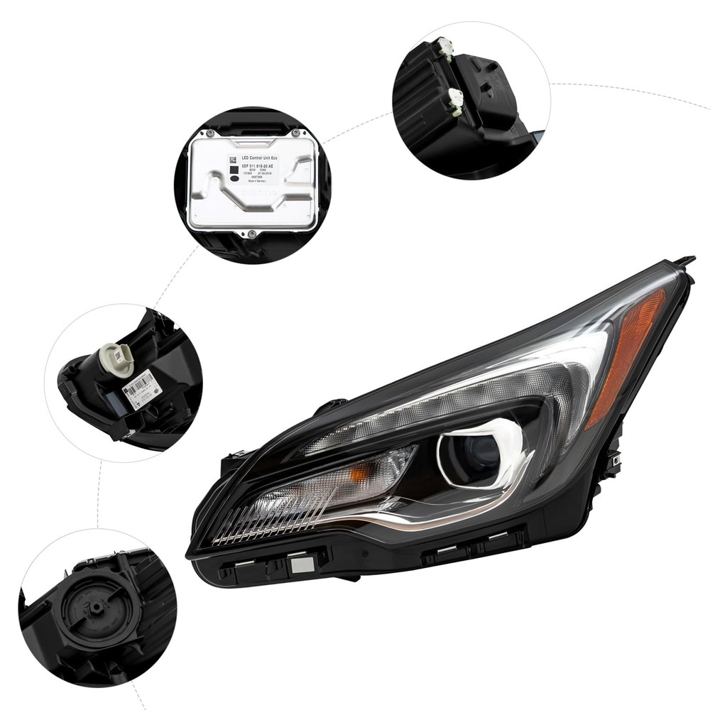 Headlight Assembly Left Driver for Envision 2019-2020 Full LED