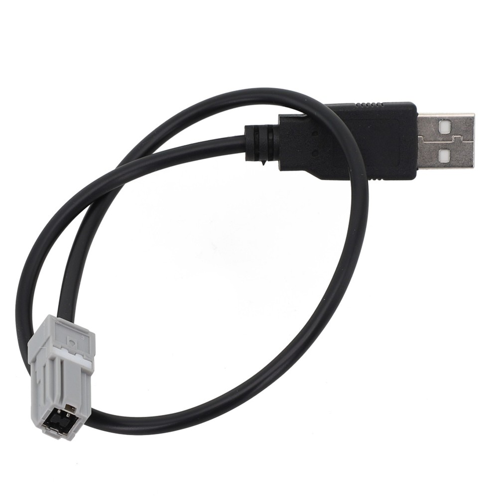 Black Car Cable USB to MP3 Data Line Adapter for Direct Installation