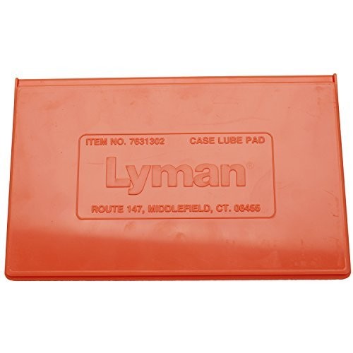 Lyman Case Lube Pad, Orange One Size, Black